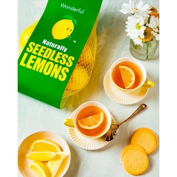 Fresh Seedless Lemons, 1 lb Bag – Image 3