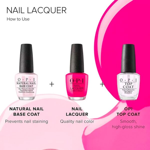OPI Nail Lacquer, Cajun Shrimp, Nail Polish, 0.5 fl oz – Image 4